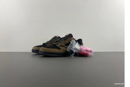  1 TRAVIS RETRO OG SP LOW DM7866-2002 JORDAN DM7866-2002 SCOTT Brown 1103